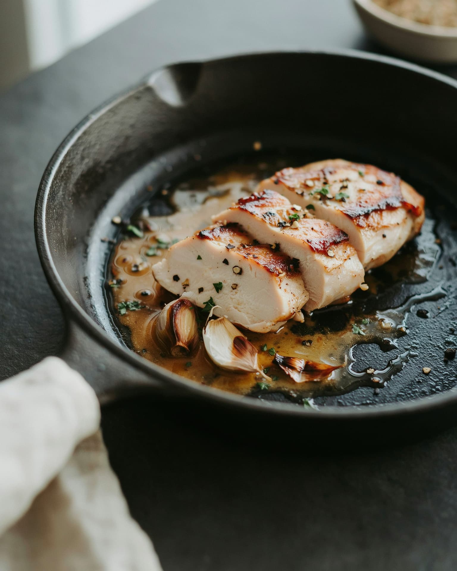 4-Ingredient Feta Brine Chicken Breast for Two