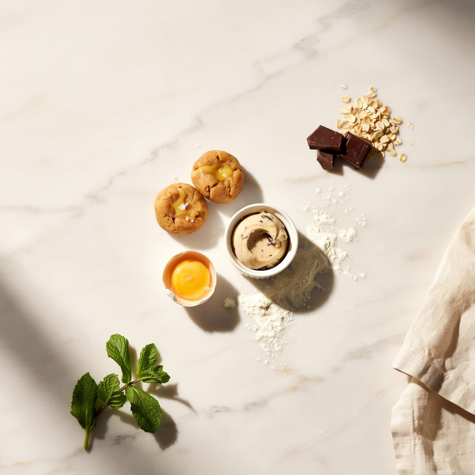 Small-Batch Edible Cookie Dough for Two